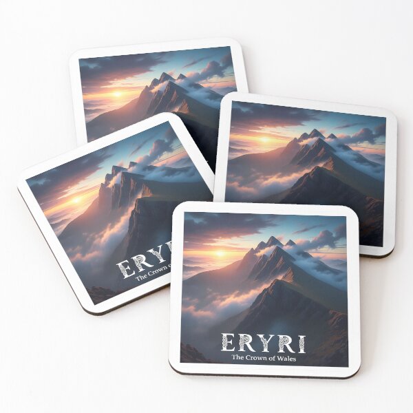 Item preview, Eryri, The Crown of Wales: An Epic Snowdonia Sunrise Painting designed and sold by Digital Dreams Arts.