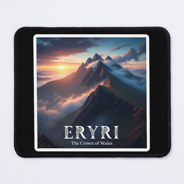 Item preview, Eryri, The Crown of Wales: An Epic Snowdonia Sunrise Painting designed and sold by Digital Dreams Arts.