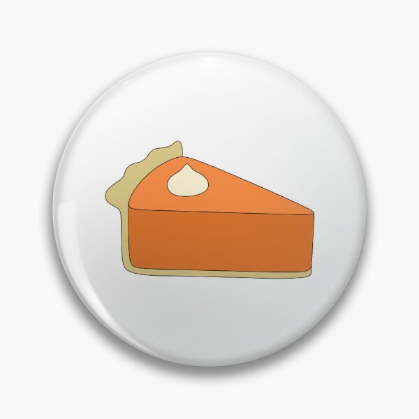 Item preview, pumpkin pie slice designed and sold by sweetb3rry.