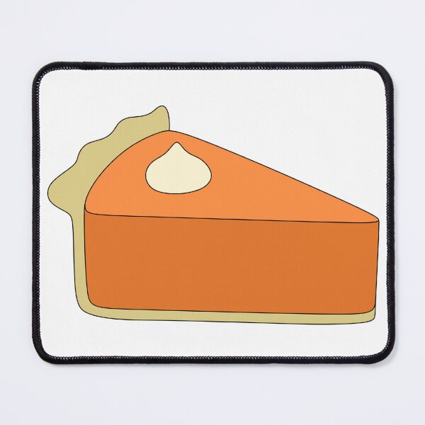 Item preview, pumpkin pie slice designed and sold by sweetb3rry.