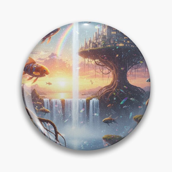 Item preview, Floating Castle and Flying Fish: Marbella Dream designed and sold by Red Ghost.