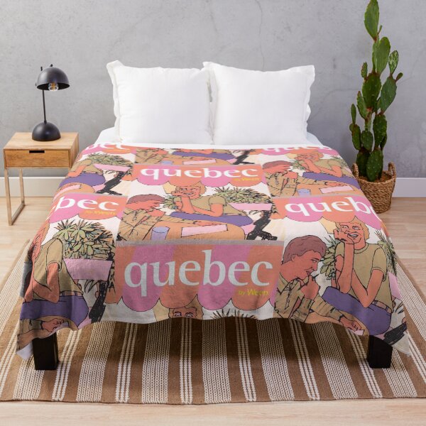 Artikelvorschau, Quebec Retro Café Szene | Vintage Pop Art Illustration entworfen und verkauft von TeresaMinick.
