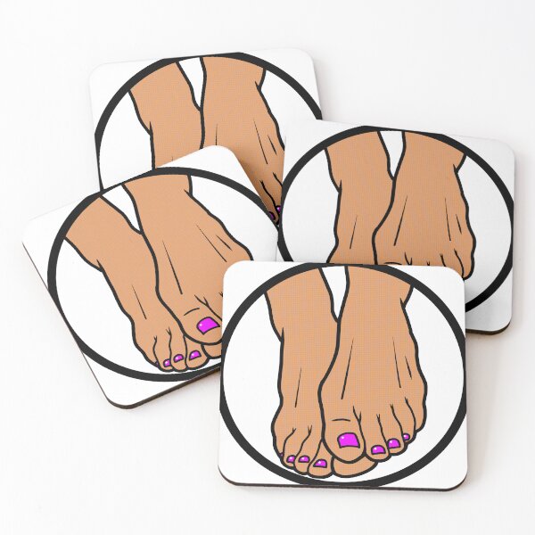 Item preview, Feet Badge designed and sold by SolefulStickers.