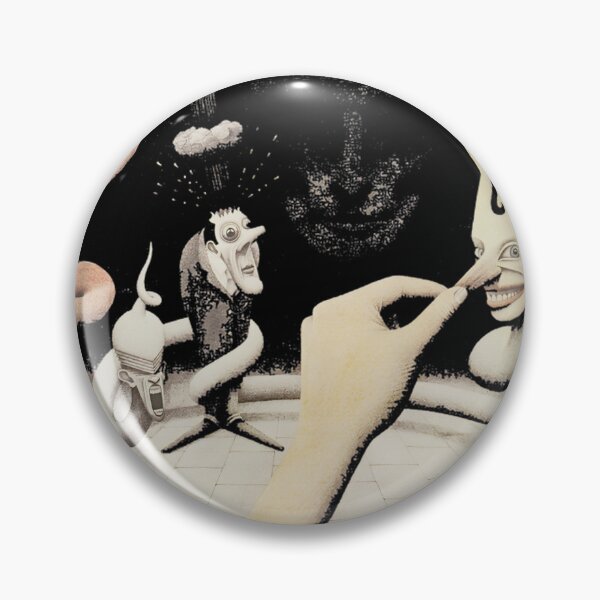 Item preview, Eerie Dreamscape: Grotesque Abstract Vision with Distorted Figures designed and sold by TeresaMinick.
