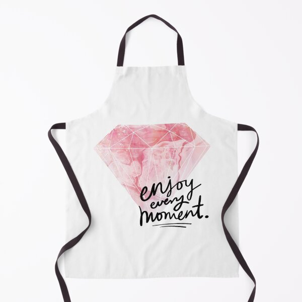 Item preview, Pink Diamond Quote – Enjoy Every Moment designed and sold by mcuj-art.