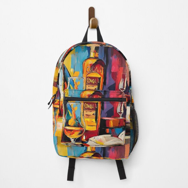 Item preview, Savor the Evening - A Vibrant Abstract Celebration of Whisky Books and Cozy Intellectual Energy designed and sold by OlfactoART Studio.