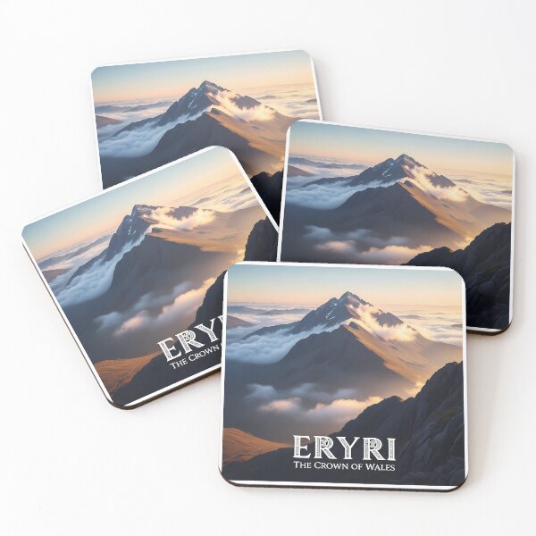 Item preview, Eryri National Park - Epic Snowdonia Sunrise Painting designed and sold by Digital Dreams Arts.