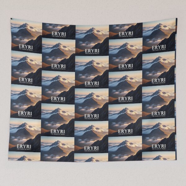 Item preview, Eryri National Park - Epic Snowdonia Sunrise Painting designed and sold by Digital Dreams Arts.