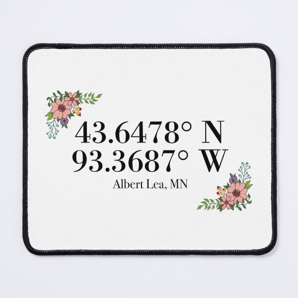 Item preview, Albert Lea, MN Coordinates designed and sold by mynameisliana.