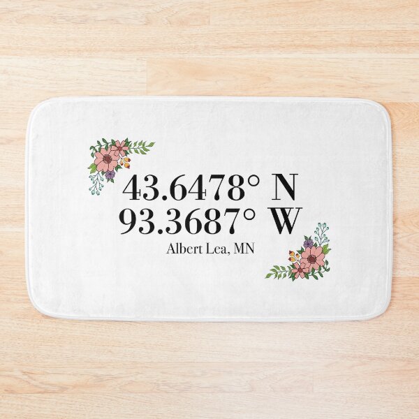Item preview, Albert Lea, MN Coordinates designed and sold by mynameisliana.