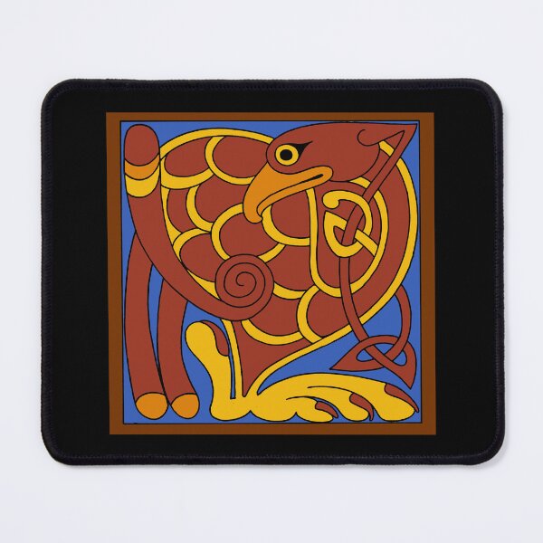Item preview, Book Of Kells Celtic Knot Medieval Bird designed and sold by Cat Lady Designs.