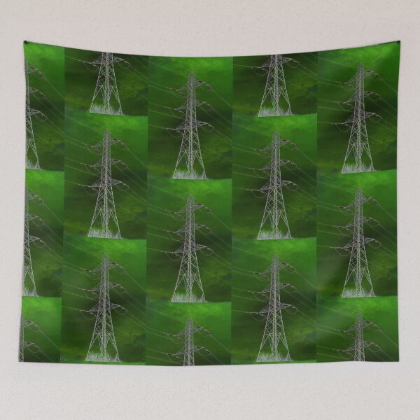 Item preview, Green Sky Pylon designed and sold by pinkal.