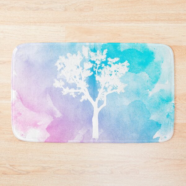 Item preview, Watercolor Tree – Blue and Purple Abstract designed and sold by mcuj-art.