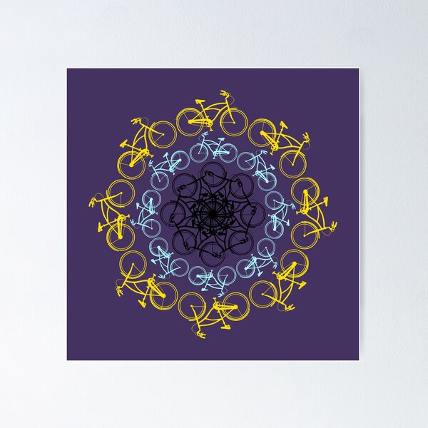 Item preview, BICYCLING: The Cycle of Life designed and sold by Sandra78.
