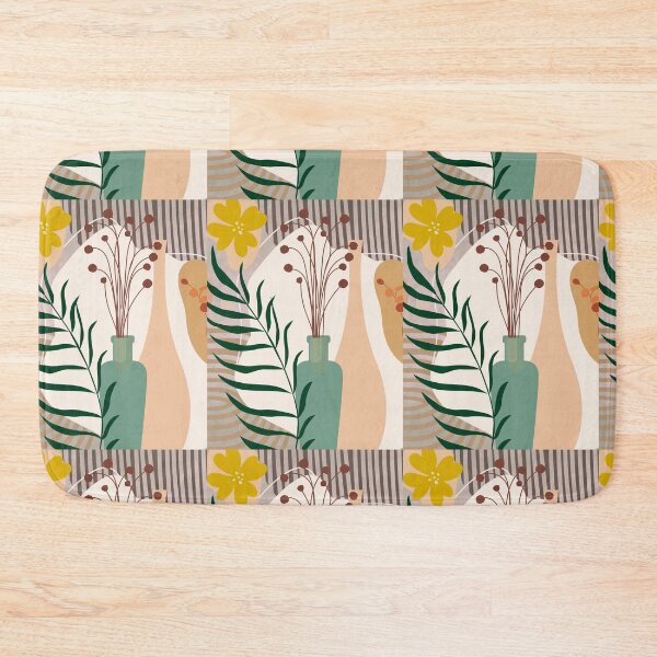 Item preview, Boho Nature Vases – Minimalist Wall Art designed and sold by SANNYSTAM.