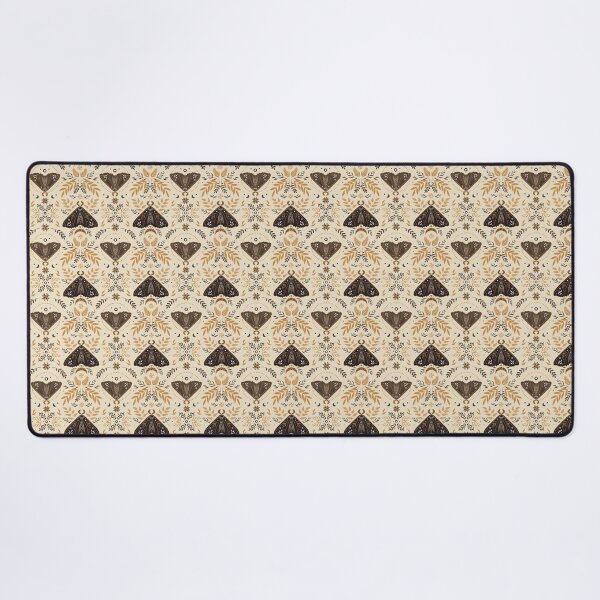 Item preview, Folk Magic Moth Pattern – Scandinavian Natural Magic in Light Academia Style designed and sold by smeraldosecrets.