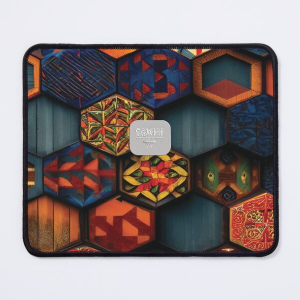 Item preview, Men flower Hexigon passon designed and sold by markyboyce247.