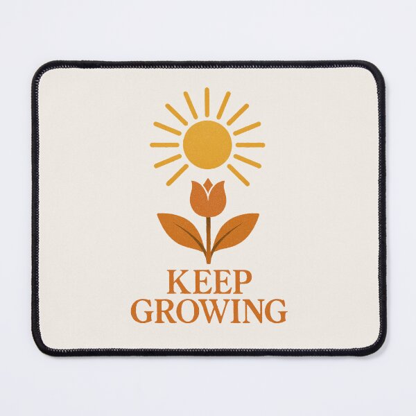 Item preview, Keep Growing – Vintage Sunflower Positivity Design designed and sold by HoopeStylee.