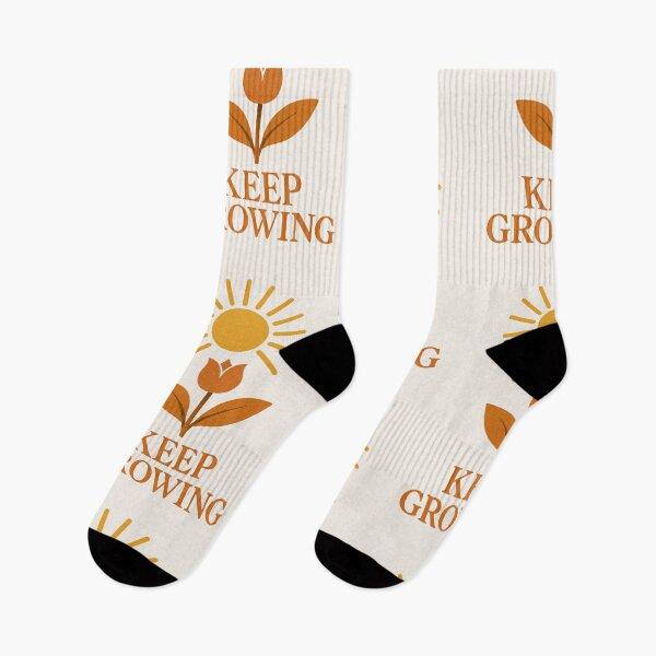 Item preview, Keep Growing – Vintage Sunflower Positivity Design designed and sold by HoopeStylee.