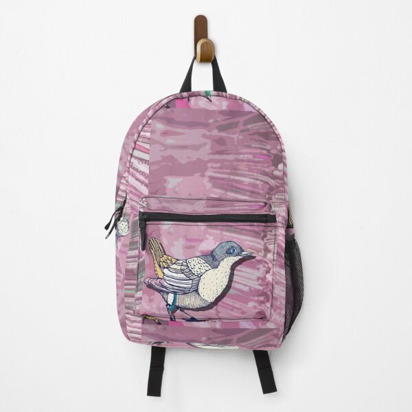 Item preview, Vintage Bird Illustration on Purple Background designed and sold by mcuj-art.