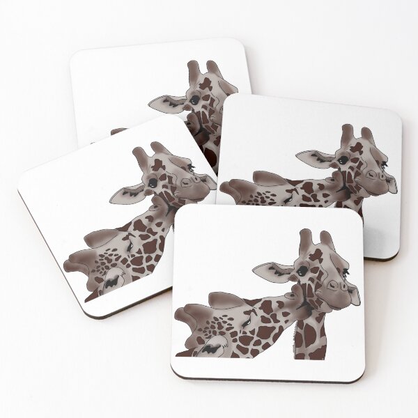 Item preview, Kissing giraffes designed and sold by Z.T..