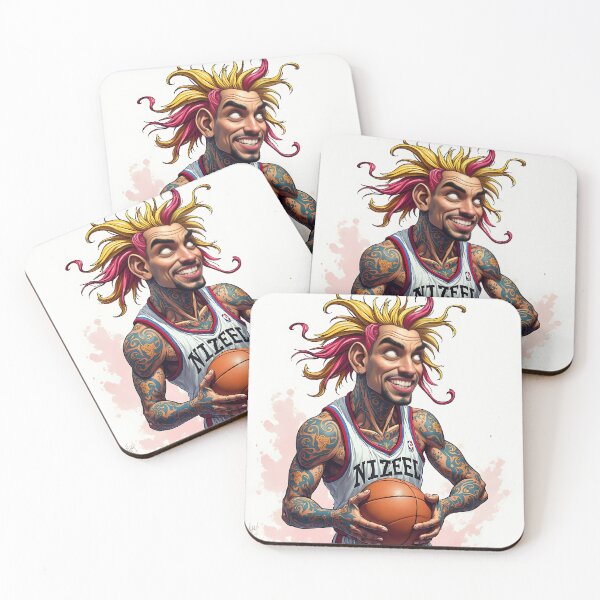 Item preview, Dennis Rodman Caricature – The Worm designed and sold by ChicChikCraze.