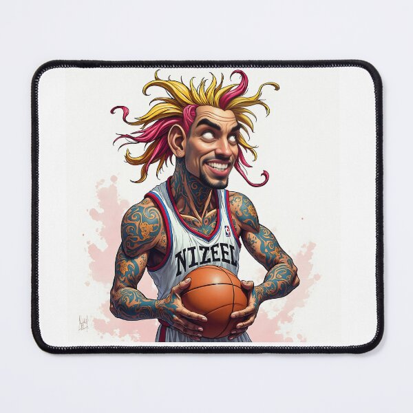 Item preview, Dennis Rodman Caricature – The Worm designed and sold by ChicChikCraze.