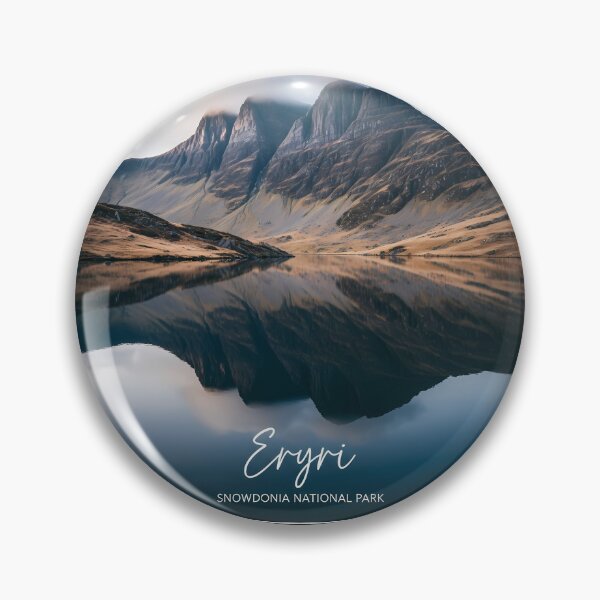 Item preview, Eryri Snowdonia Landscape - Llyn Ogwen and Tryfan Reflection designed and sold by Digital Dreams Arts.