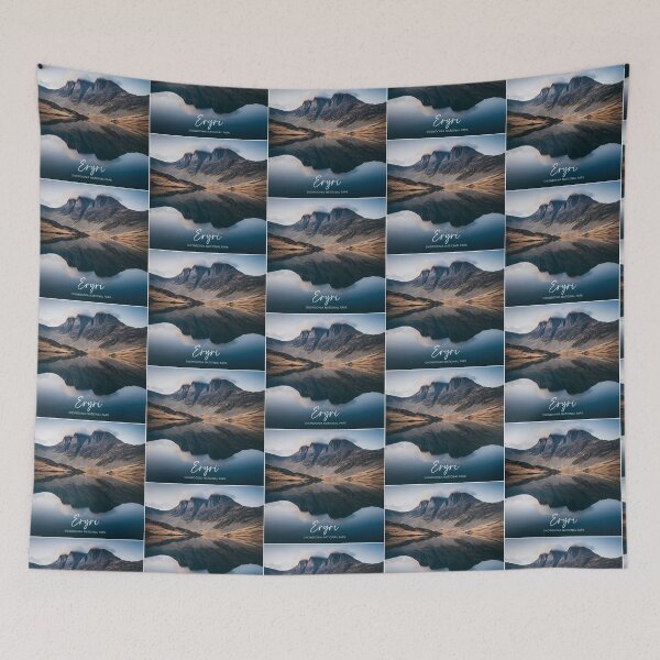 Item preview, Eryri Snowdonia Landscape - Llyn Ogwen and Tryfan Reflection designed and sold by Digital Dreams Arts.