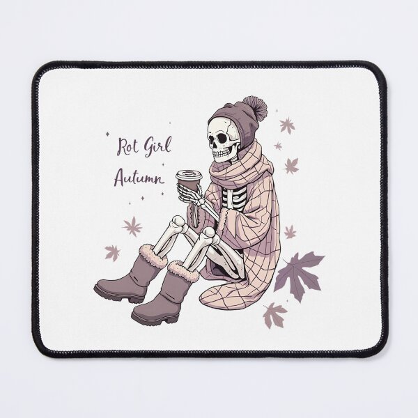 Item preview, Rot Girl Autumn Cozy Fall Skeleton Halloween designed and sold by TheStyleKit.