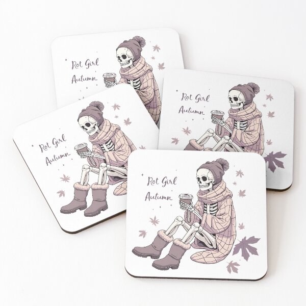 Item preview, Rot Girl Autumn Cozy Fall Skeleton Halloween designed and sold by TheStyleKit.