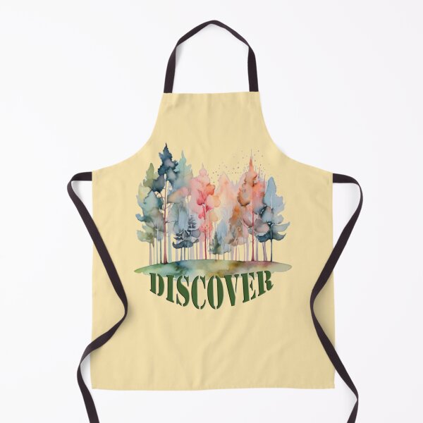Item preview, Discover Forest Watercolor Nature Design designed and sold by MoxisWatercolor.