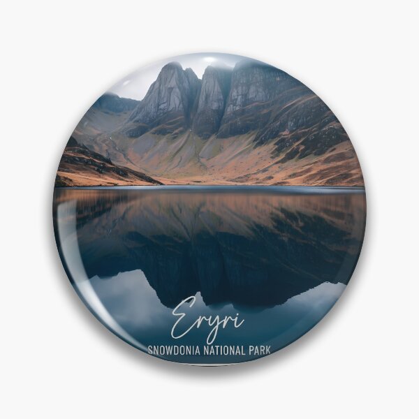 Item preview, Serene Llyn Ogwen Reflection - Tryfan, Snowdonia National Park designed and sold by Digital Dreams Arts.