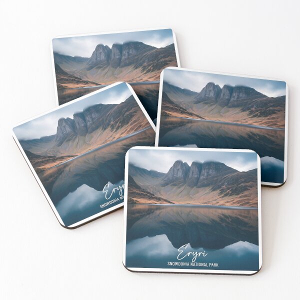 Item preview, Serene Llyn Ogwen Reflection - Tryfan, Snowdonia National Park designed and sold by Digital Dreams Arts.