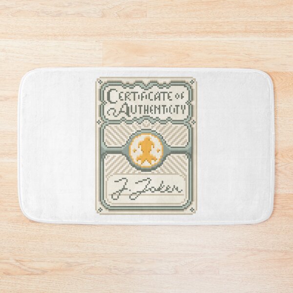 Item preview, Certificate Joker Balatro designed and sold by Gautamaa.