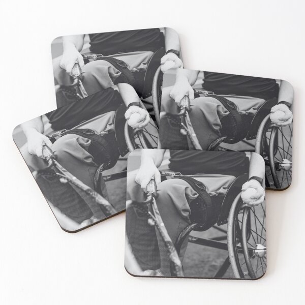 Item preview, "Strength in Every Grip – Wheelchair Tennis Determination" designed and sold by It's Wheelie Cool.