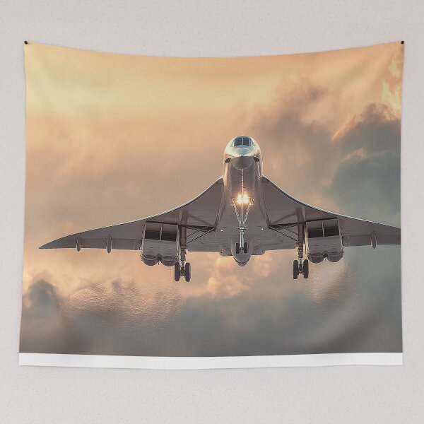 Item preview, Concorde Landing at Sunset designed and sold by Skyframe Aviation.