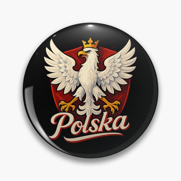 Item preview, Poland Polska Eagle Emblem Flag Gift designed and sold by Pineapple-Tree.