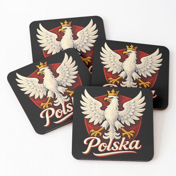 Item preview, Poland Polska Eagle Emblem Flag Gift designed and sold by Pineapple-Tree.