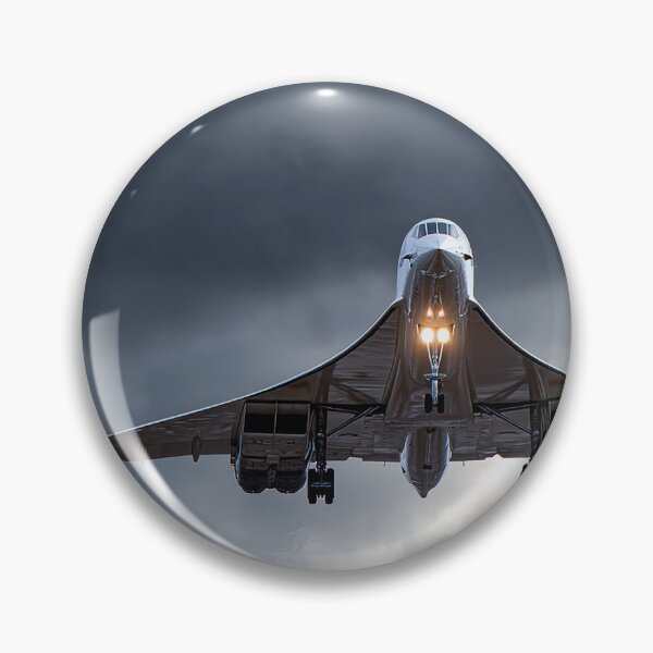 Item preview, Concorde Approach Through Mist designed and sold by Skyframe Aviation.