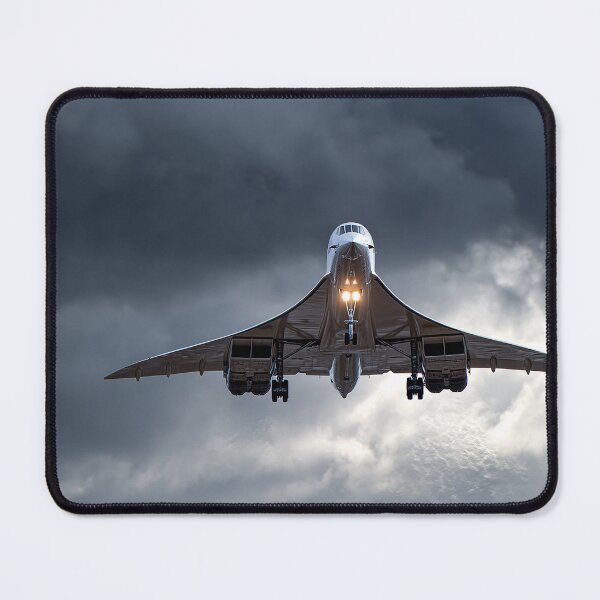Item preview, Concorde Approach Through Mist designed and sold by Skyframe Aviation.