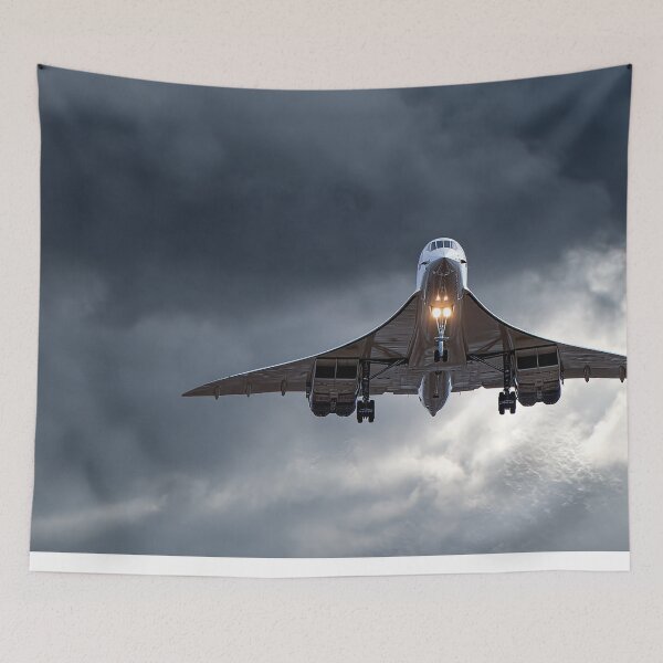 Item preview, Concorde Approach Through Mist designed and sold by Skyframe Aviation.