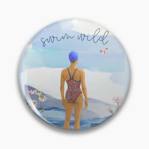 Item preview, Wild Swimming Artwork Illustrated Print designed and sold by print-st0re.