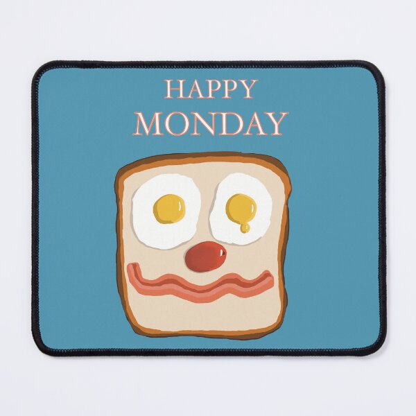 Item preview, HAPPY MONDAY BREAKFAST FACE designed and sold by Micki Moxie.
