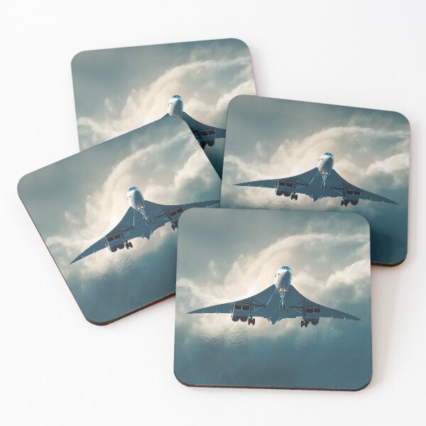 Item preview, Concorde Silhouetted on Approach designed and sold by Skyframe Aviation.