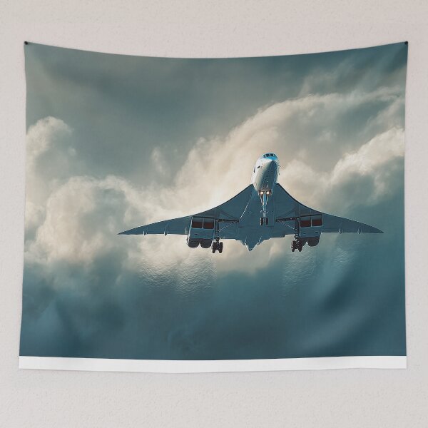 Item preview, Concorde Silhouetted on Approach designed and sold by Skyframe Aviation.