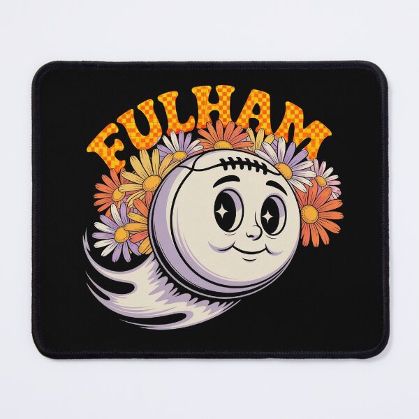 Item preview, Retro Fulham Smiley Ball with Flowers designed and sold by YounexxART.