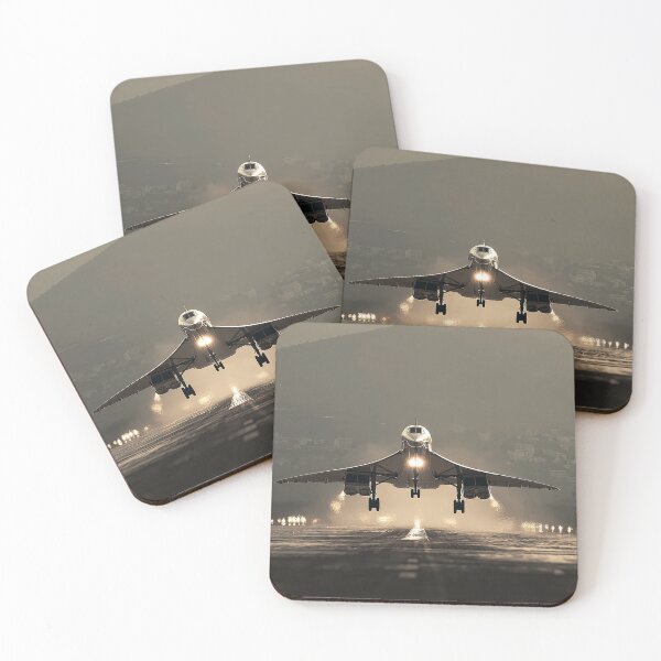 Item preview, Concorde Approach Over Runway designed and sold by Skyframe Aviation.