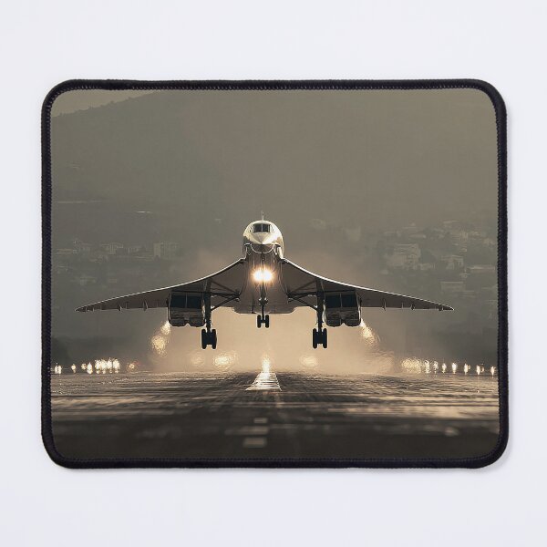 Item preview, Concorde Approach Over Runway designed and sold by Skyframe Aviation.