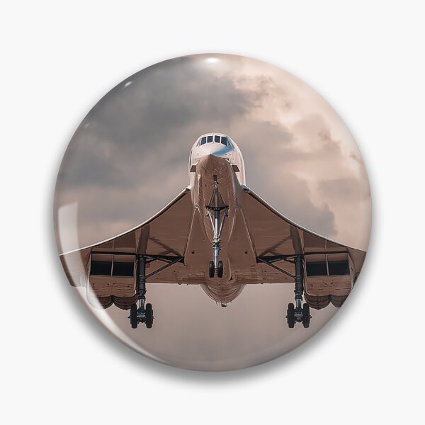Item preview, Concorde Over Airport Buildings designed and sold by Skyframe Aviation.
